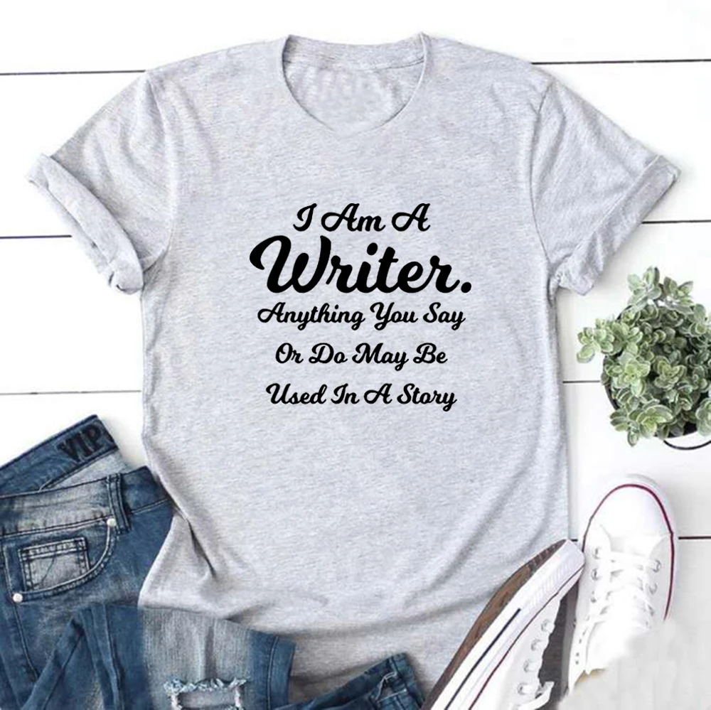 Футболка женская хлопковая свободного покроя с коротким рукавом и круглым