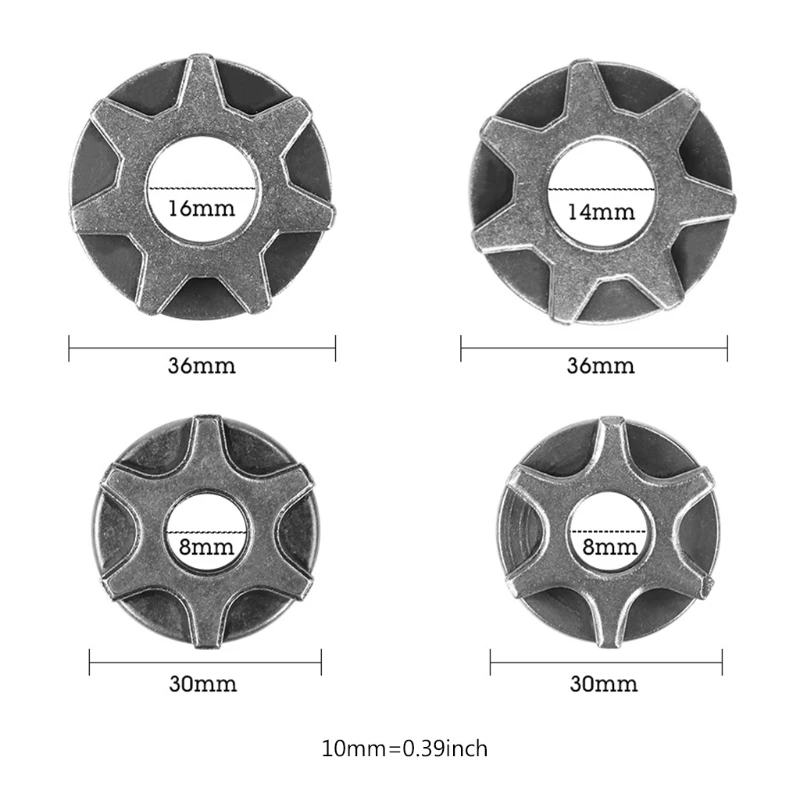 

Зубчатая шестерня цепной пилы, Угловая Шлифовальная головка, замена цепной пилы M10/M14/M16 = X6HD
