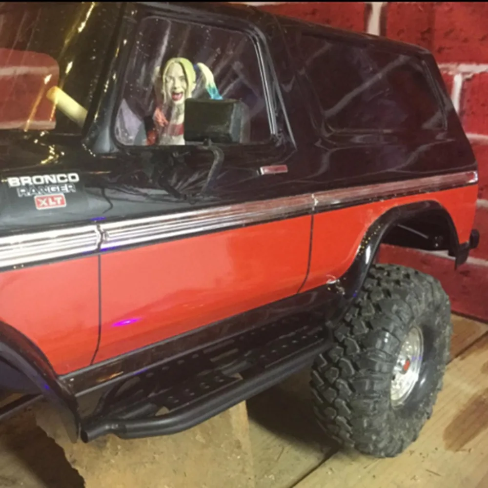 1 пара металлической боковой педали для 1/10 RC Гусеничный автомобиль TRX4 Defender Bronco