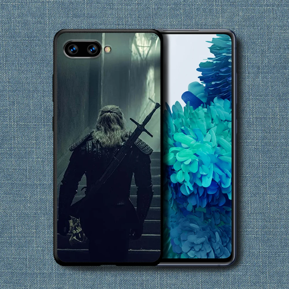 

Witchers Geralt Game Phone Case For Huawei Honor 6A 7A 7C 8 8A 8X 9 9X 10 10i 20 Lite Pro Play black Waterproof Painting Bumper