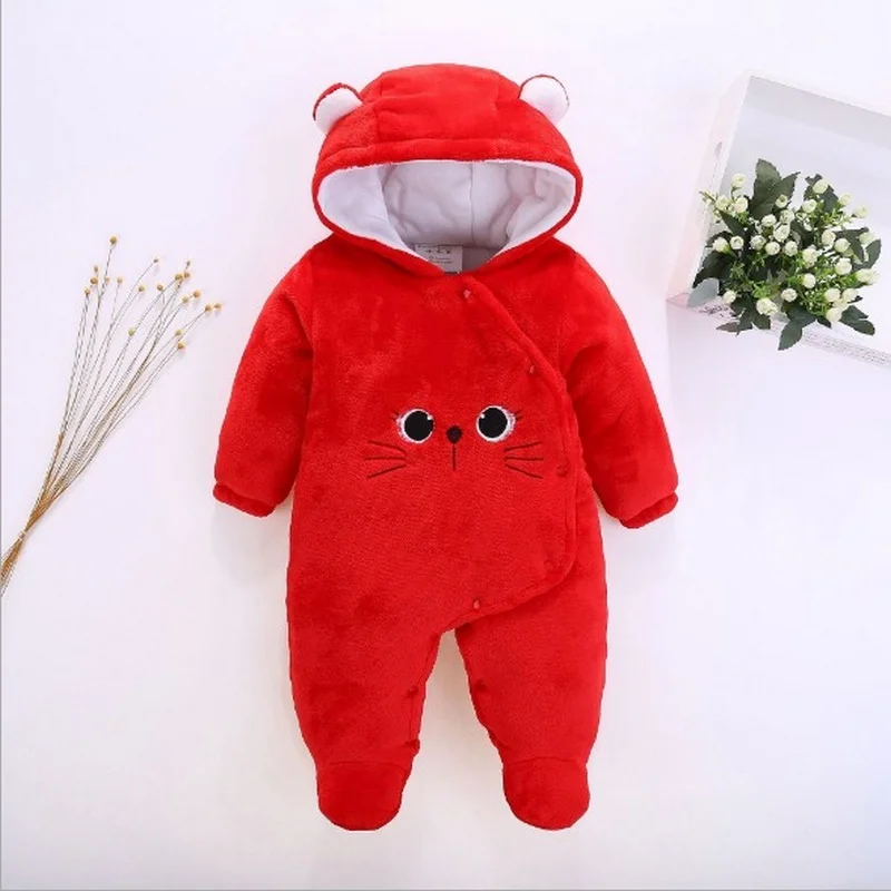 Новинка 2019 зимняя одежда на удачу для новорожденных девочек от 0 до 3 месяцев