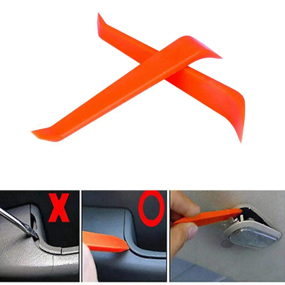 1 шт. Портативный Авто-Стайлинг радио Панель Двери Клип отделка тире Аудио