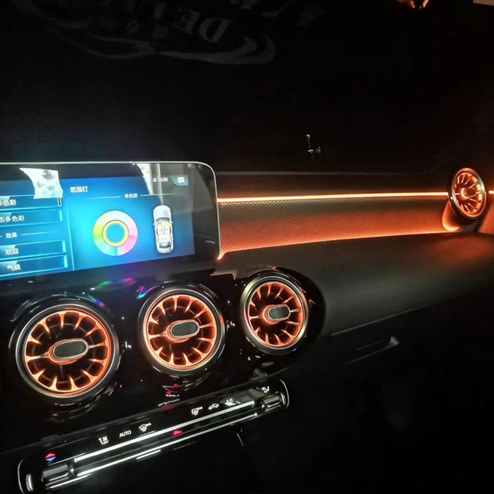 Для Mercedes-Benz освещенная турбина среднего управления воздушный выход атмосферный