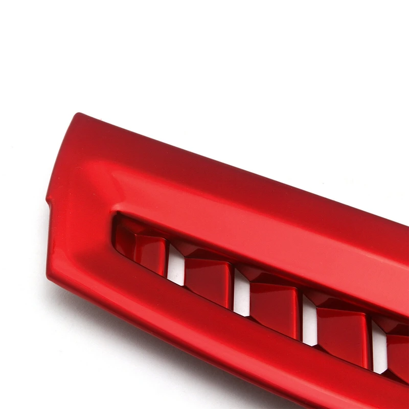 

Car Air Vent Outlet Cover Trims Red Side Console AC for Toyota Camry 2018-2020