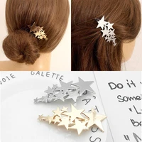new women cute acetate star alloy hair clip headwear hair ornament headband hairpin barrette fashion hair accessories