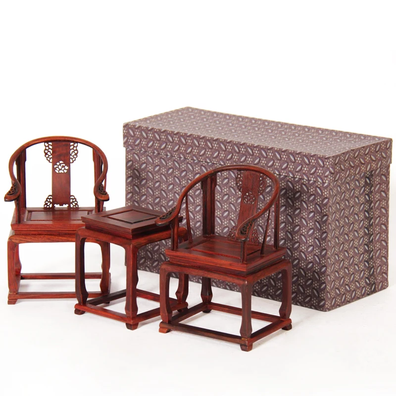 1/8 1/6 масштаб Кукла Барби антикварная мебель дерево модель мини-стул + Набор