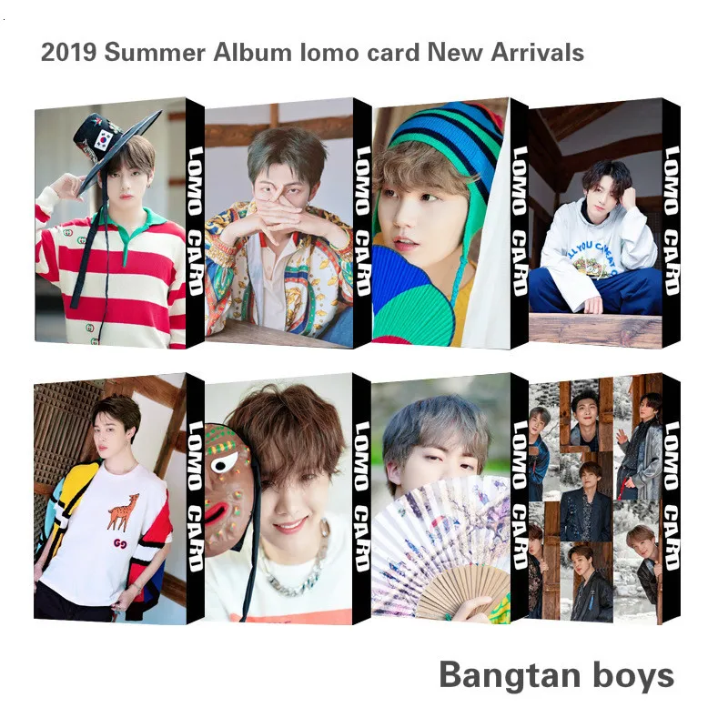 30 шт./компл. Kpop Bangtan Boys летний альбом Фотокарта хорошее качество Bangtan Boys Photo Lomo Card Bangtanboys Новые поступления Kpop