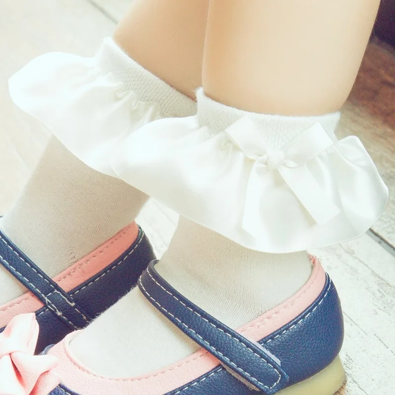 Однотонные хлопковые короткие носки для маленьких девочек 10 цветов|Носки| |