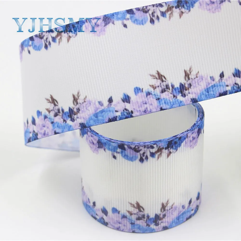 YJHSMY I 19625 1439 38 мм 10 ярдов мультфильм термопереноса печатных grosgrain ленты Подарочная