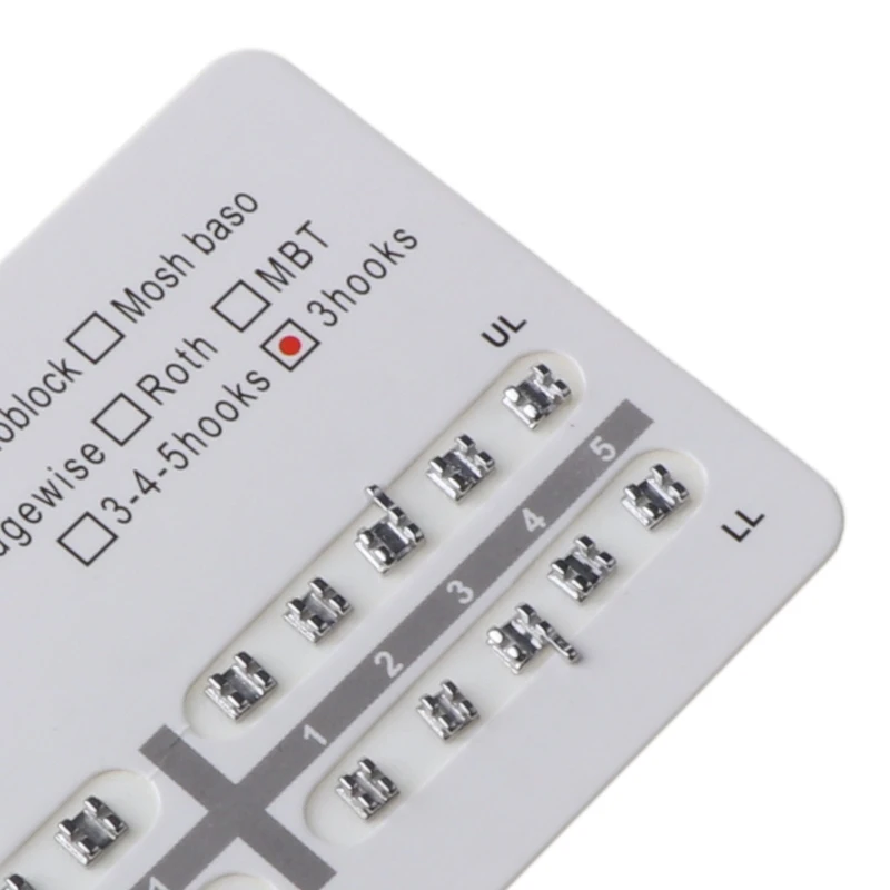 Поддельные скобы Новые 20 шт. Ортодонтические стоматологические 022 &quotслот 3