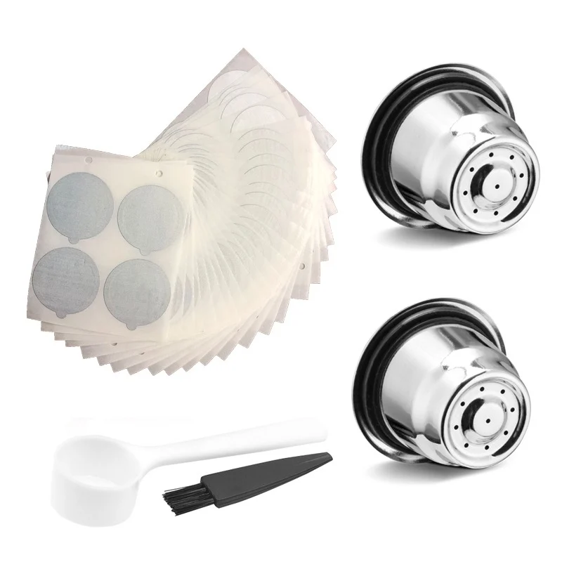 

Многоразовая кофеварка эспрессо из нержавеющей стали, зеркальная кофеварка, аксессуары для кухни