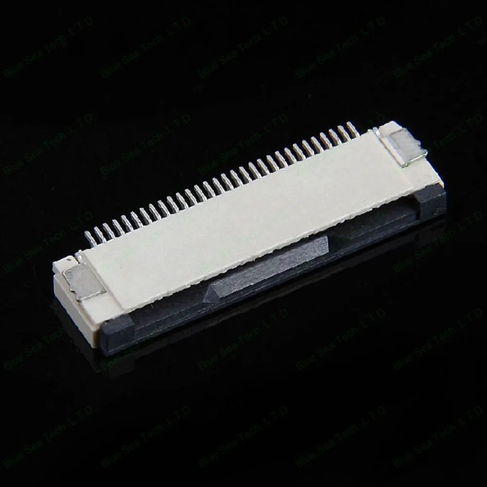 Разъем для кабеля FPC/FFC 30 контактов 100 мм 0 5 шт.|connector smt|cable rg58connectors bracelets |