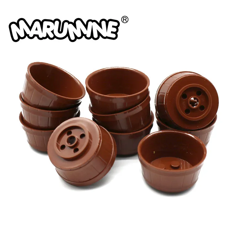 

MARUMINE 30PCS Building Blocks Parts Flower Pot 64951 for Bonsai Classic MOC Bricks Construction Toys Compatible Major Brands