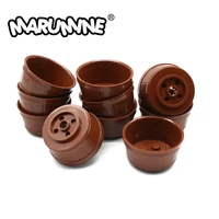 marumine 30pcs building blocks parts flower pot 64951 for bonsai classic moc bricks construction toys compatible major brands