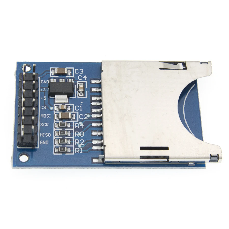 Модуль для чтения и записи модуль SD карты слот картридера ARM микроконтроллер arduino