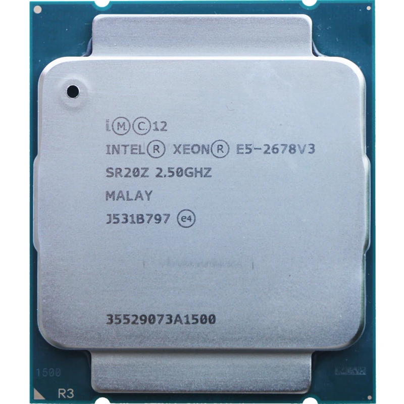Комплект материнской платы Kllisre X99 LGA 2011-3 процессор Xeon E5 2678 V3 2 шт. X 8 ГБ = 16 2666 МГц