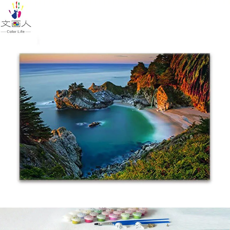 Набор для раскрашивания по номерам сделай сам домашние наборы взрослых