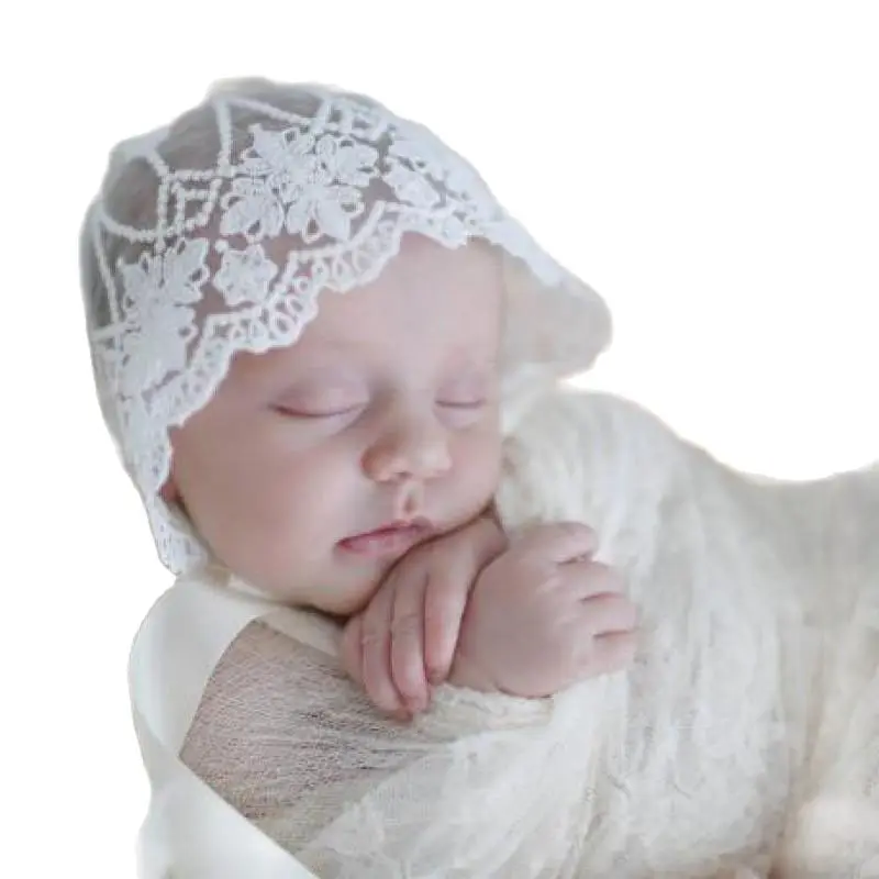 

Милая Кружевная шляпа для новорожденных; Реквизит для фотосессии с цветочным рисунком; Летние детские аксессуары; Дышащая шляпа от солнца д...