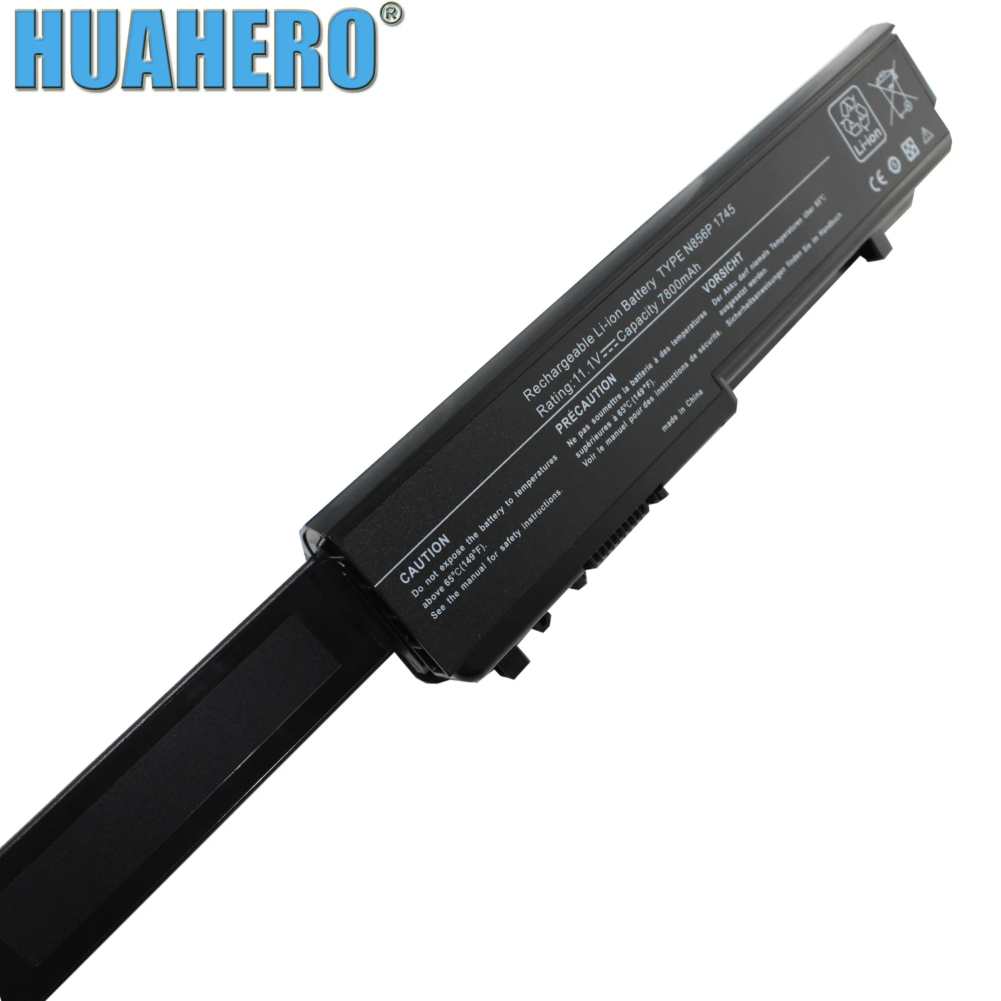 

Аккумуляторная батарея HUAHERO 9 для ноутбука Dell Studio 1745 1747 1749, N856P M905P M909P N855P U150P U164P W080P Y067P 312-0186 0196