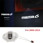 Автомобильный светодио дный свет для Mazda 6 GH Atenza 2013 2012 2011 2010 2009 2008 Mazda6 MPV проектор дверная лампа эмблемы наклейки аксессуары