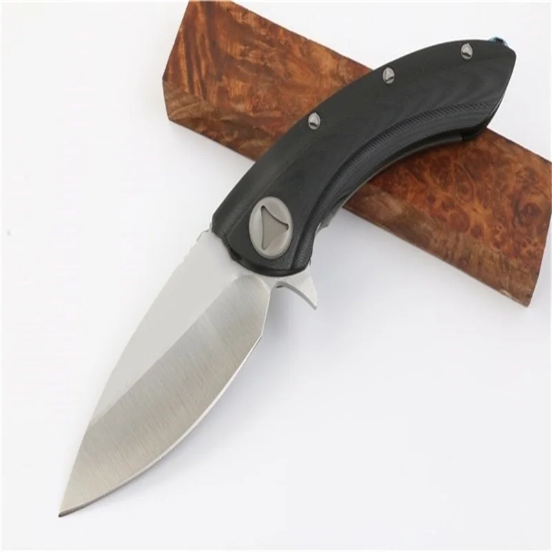 

Складной нож из титанового сплава с микро-Китом, Акула, D2, острые лезвия, G10 TC4, ручка с высокой твердостью, для охоты, кемпинга, товары для повс...