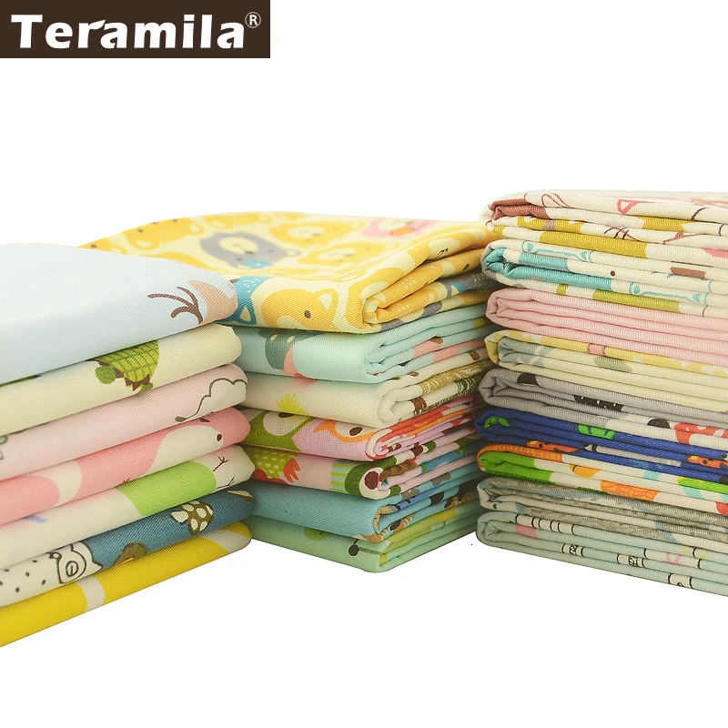 Teramila 100% хлопок дизайн мультфильма tetas 50x10 0 см/шт. сделай сам лоскутное шитьё для