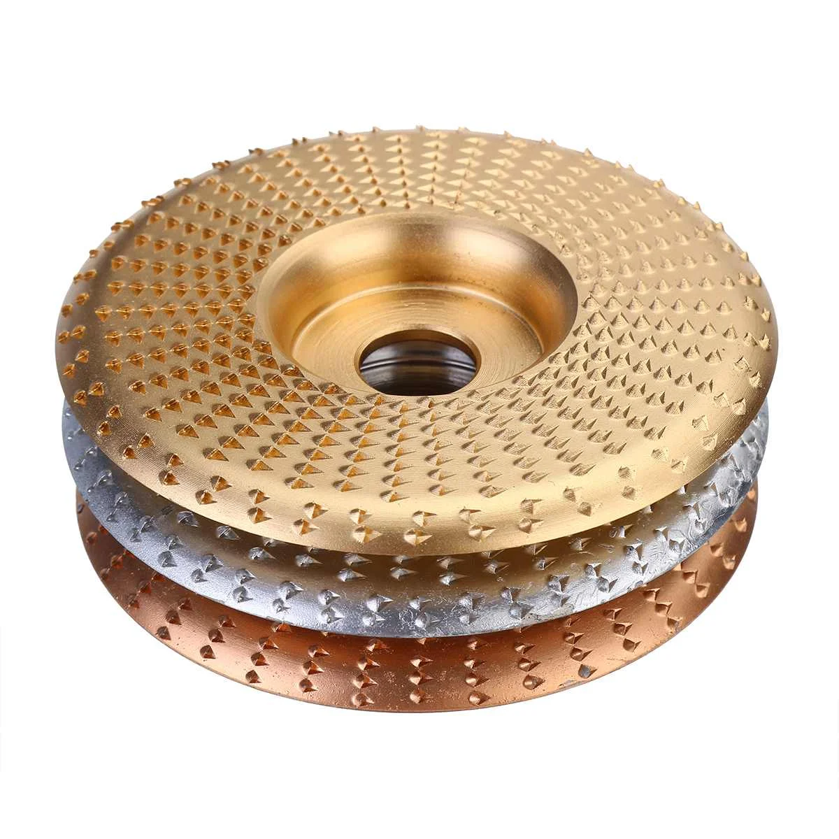 

100mm 16mm Wood Angle Grinding Wheel High Carbon Steel Sanding Carving Rotary Tool Abrasive Disc For Angle Grinder