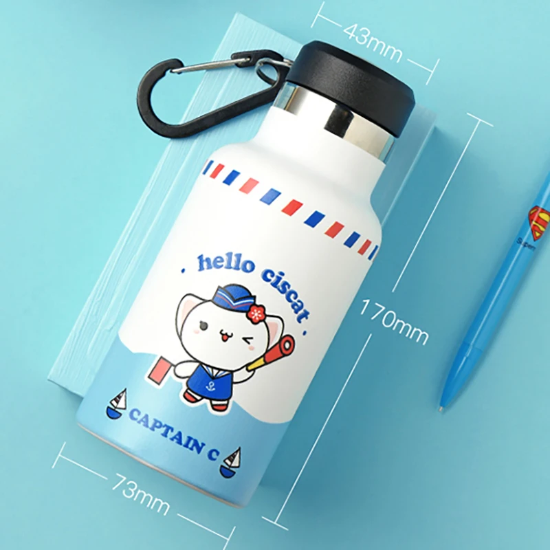 Детская бутылка для воды FEIJIAN изолированная термос из нержавеющей стали с