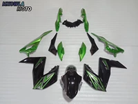 z300 z250 motorcycle fairing shell for z250 z300 injection abs high quality fairing racing bright black green