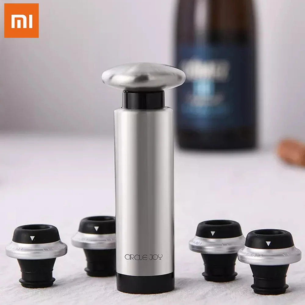 

5 шт., вакуумные пробки для бутылок вина, из нержавеющей стали