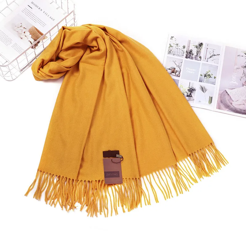 

LS0323 Cashmere scarf for women in autumn and winter