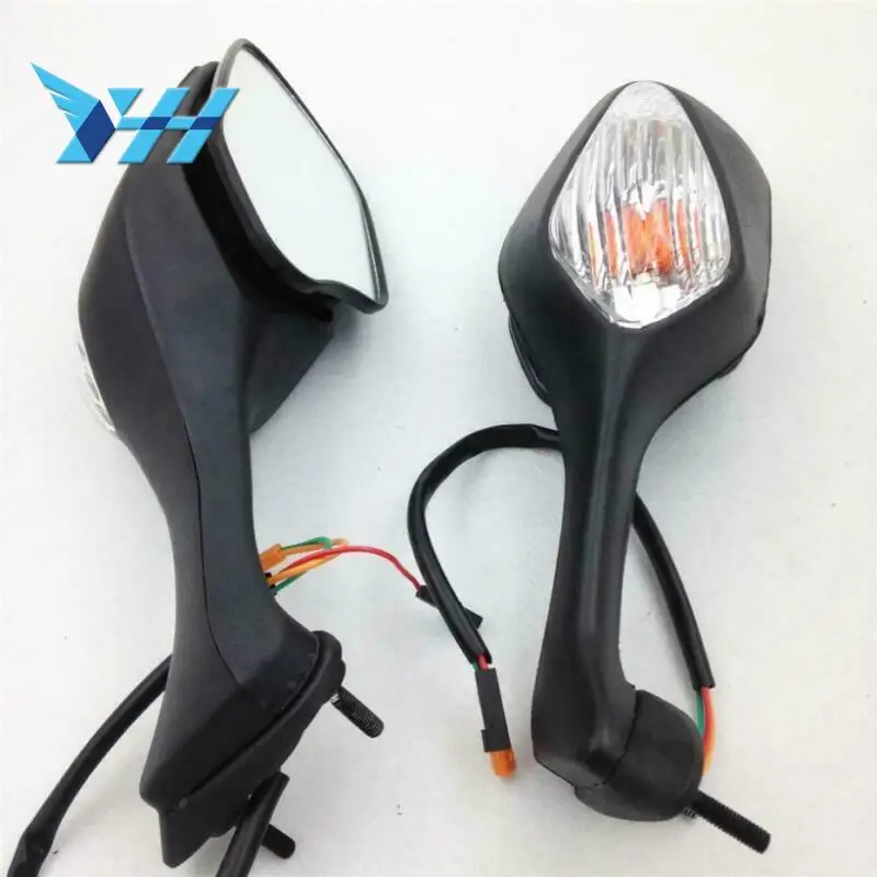 

Motorcycle Side Rearview Rear-view Mirror With Turn Light For HONDA CBR1000RR CBR 1000RR 2008 2009 2010 2011 2012