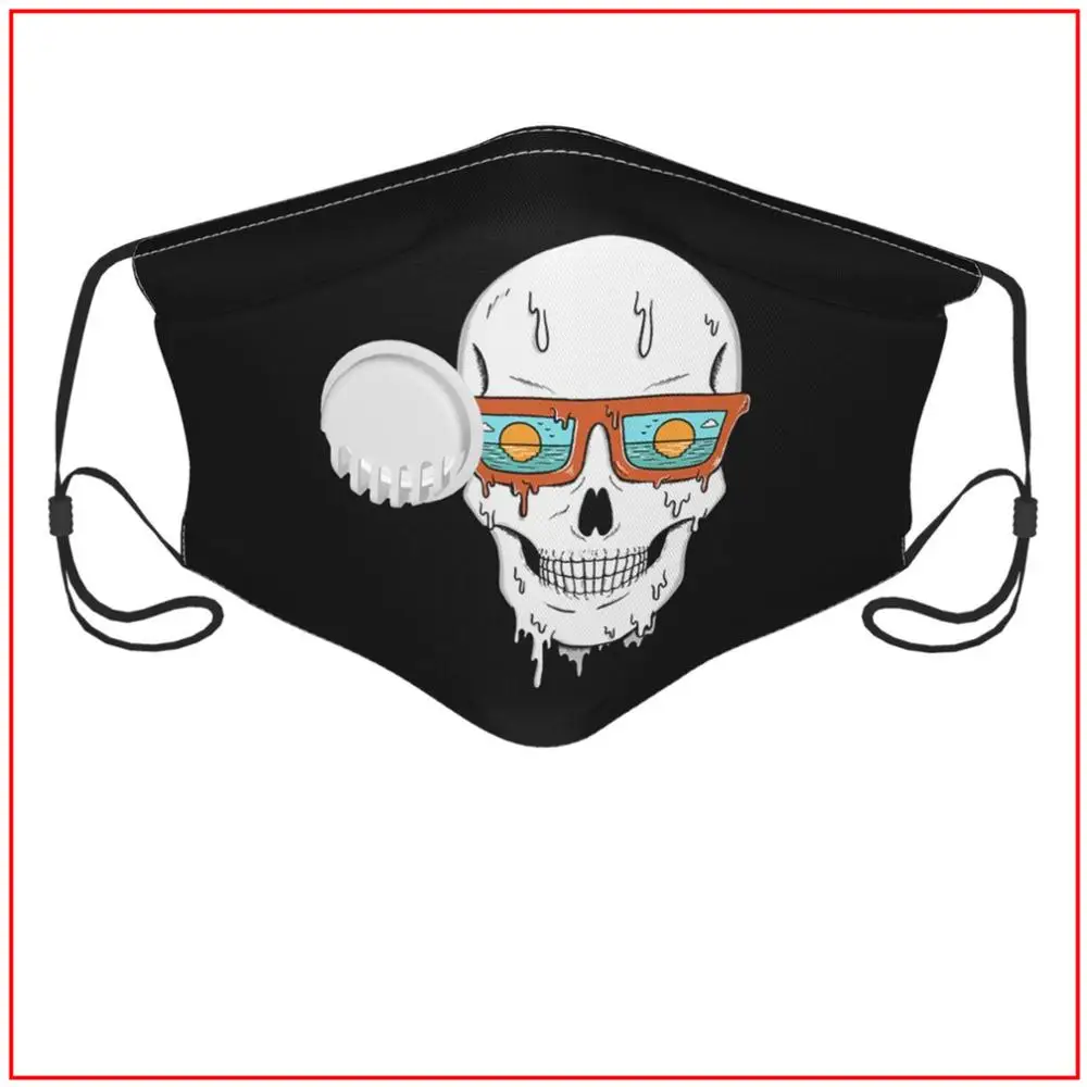

Skull Halloween Kids Men Women Face Mask Facemasks Adjustable Breathing Snorkel Designs Masks for Germ Protection Facemasks