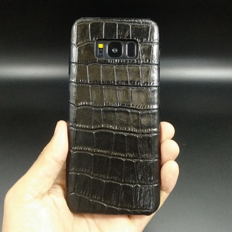 Solque чехол из натуральной кожи для Samsung Galaxy S8 S9 s10 Plus Note 8 9 тонкий кожаный сотового