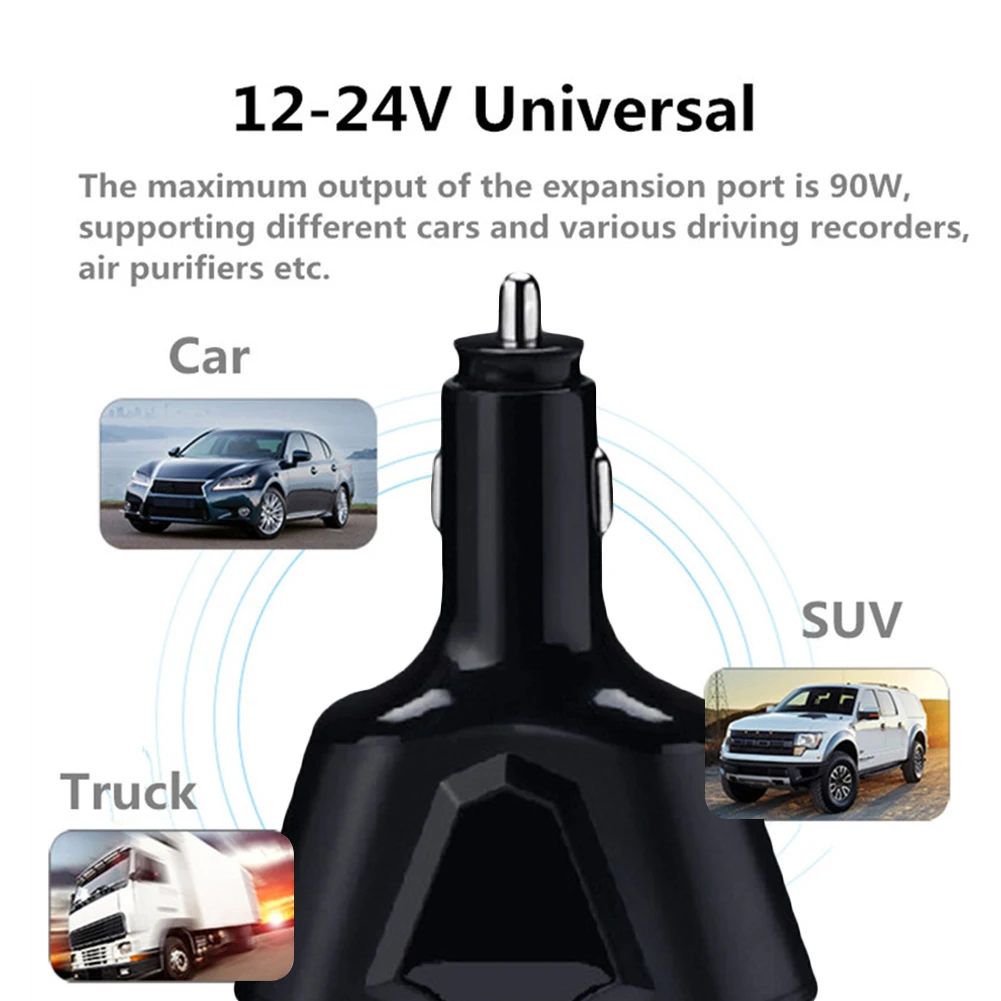Автомобильное зарядное устройство с двумя USB портами 120 Вт|Зажигалка| |