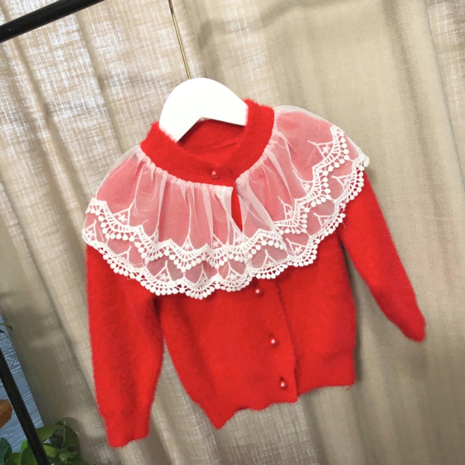 Одежда для девочек модель 2019 года комплекты моделей на осень и зиму кружевной