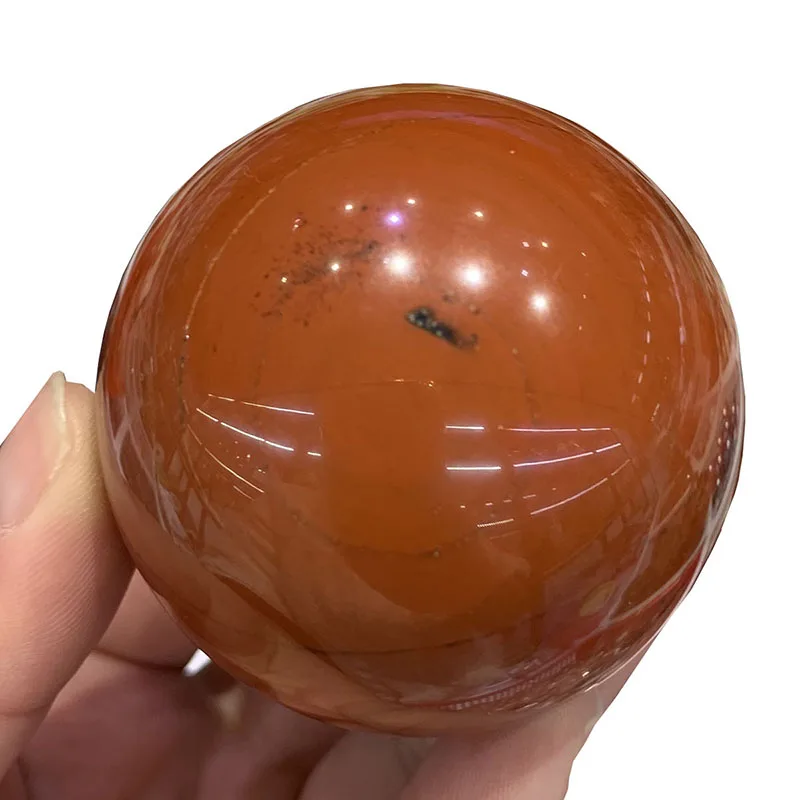 

High Quality Red Jasper Ball Healing Crystal Stone Sphere Hot Sell Mineral For Home Decor