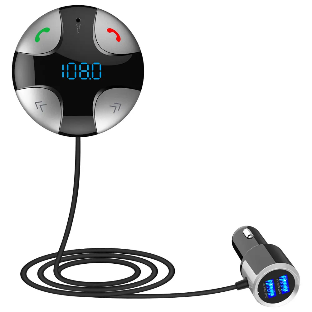 Автомобильные плееры BC29B Bluetooth беспроводной MP3 плеер поддержка Hands free TF карты
