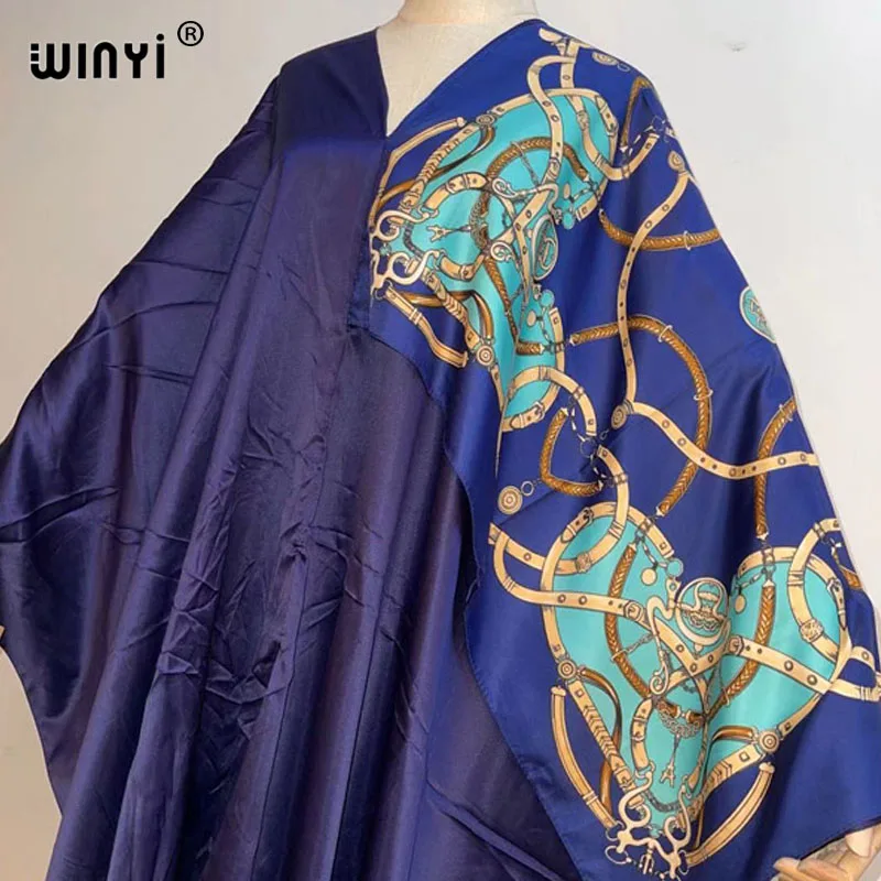Arab Twill dress with ruffled hem Elegant Pleated Dress Women Long Sleeve Splicing Stripe Print Female Midi Dress abaya
