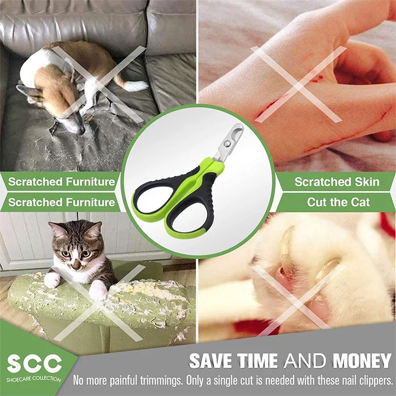 Кусачки для ногтей профессиональные маленькие животные триммеры ножницы