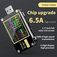 fnb48 pd trigger voltmeter ammeter current voltmeter usb tester qc4 pd3 0 2 0 pps fast charging protocol capacity test with bt