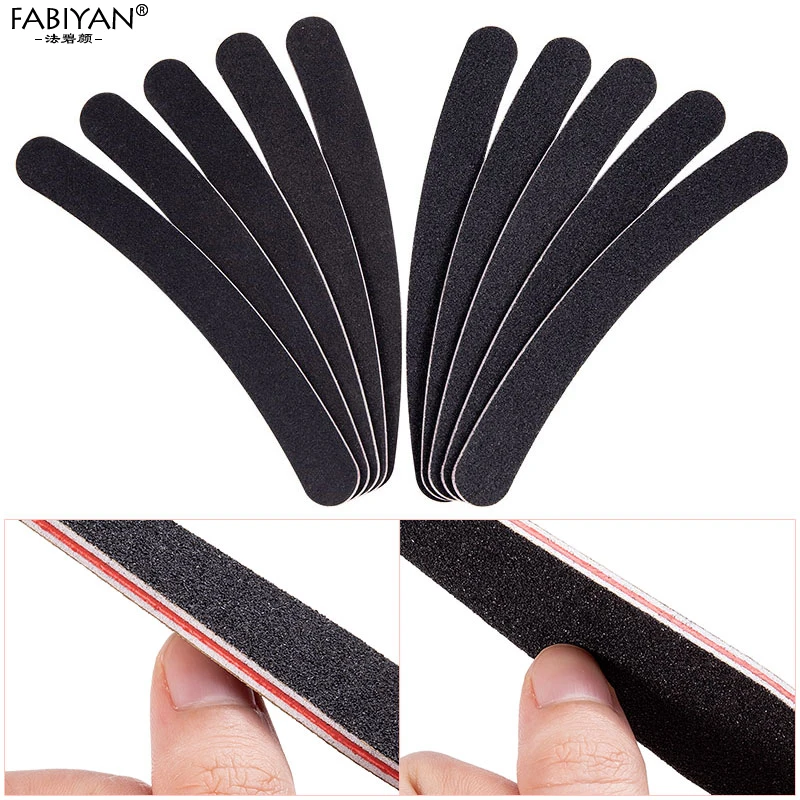 5 шт./лот пилки для дизайна ногтей буферные полировочные наконечники Тонкий