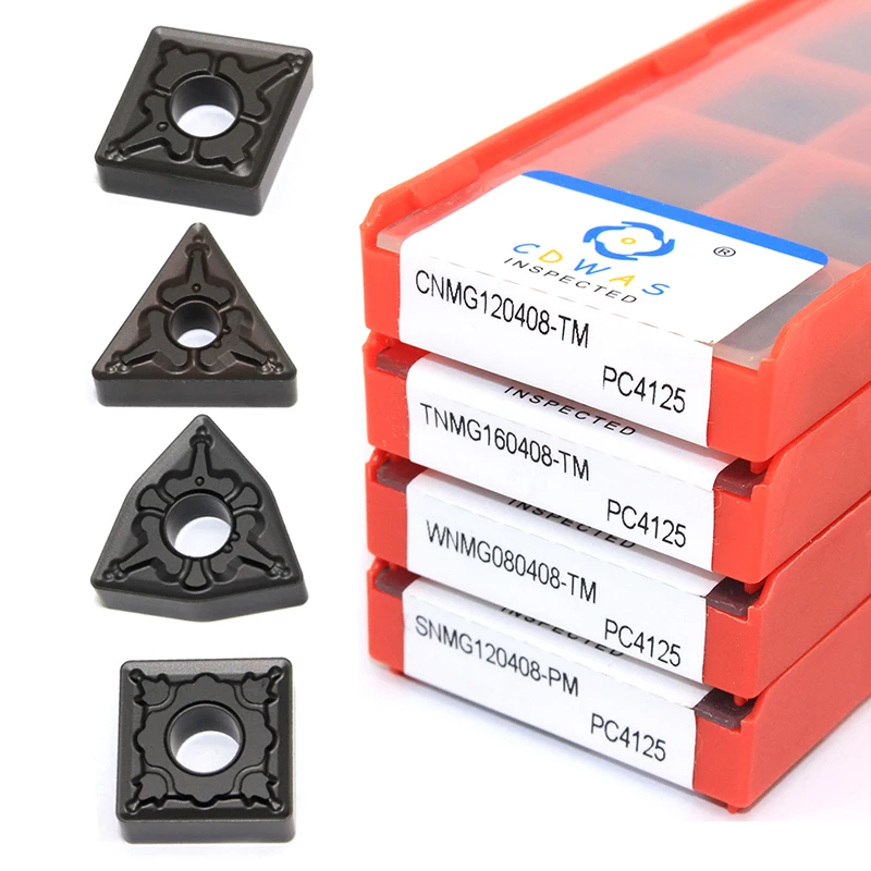 Карбидная вставка CNMG120408 TNMG160408 WNMG080408 SNMG120408 TM PC4125 высококачественный внешний