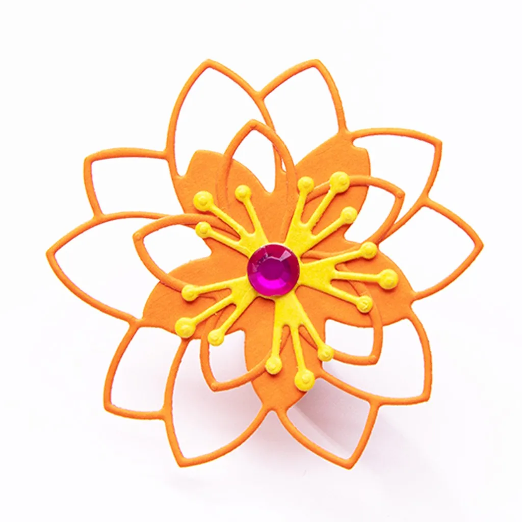 Новые поступления 2019 металлические Вырубные штампы тиснение трафарет альбом для