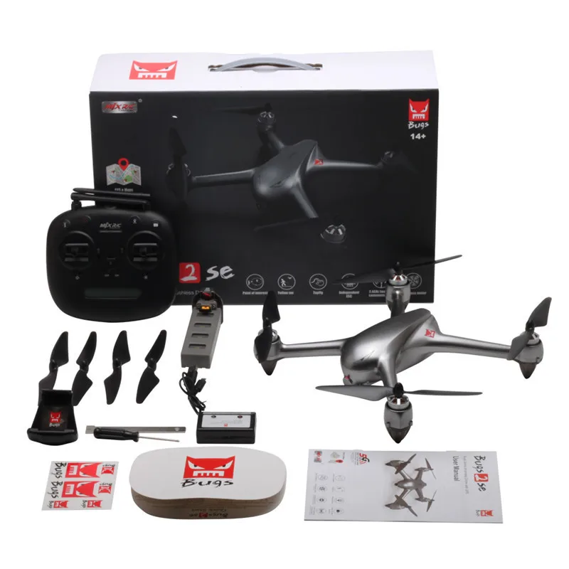 MJX B2SE бесщеточный двигатель RC Дрон 1080P HD камера 5G WiFi FPV точный GPS удержание высоты