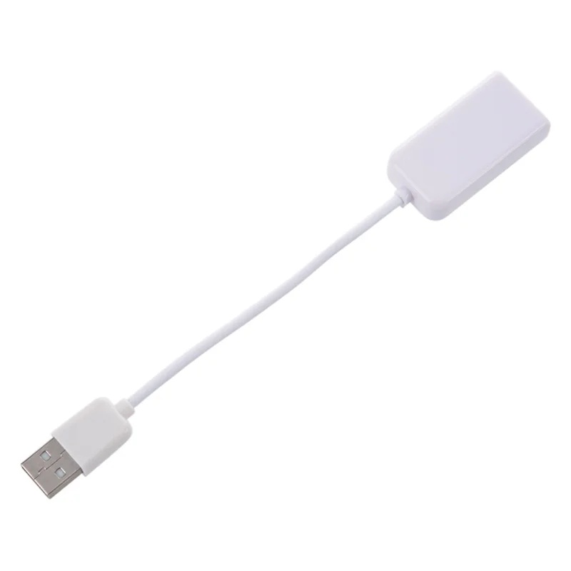 

USB A Male To 2x 3.5mm Head/miniphone Socket Adapter/Converter Cable - AUX Jack