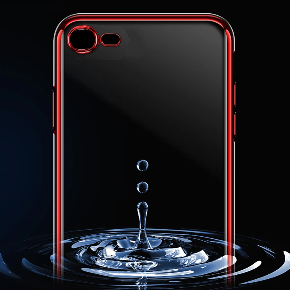 KEYSION покрытие чехол для iPhone SE 2020 новый прозрачный силиконовый телефона 11 Pro Max XR XS 8