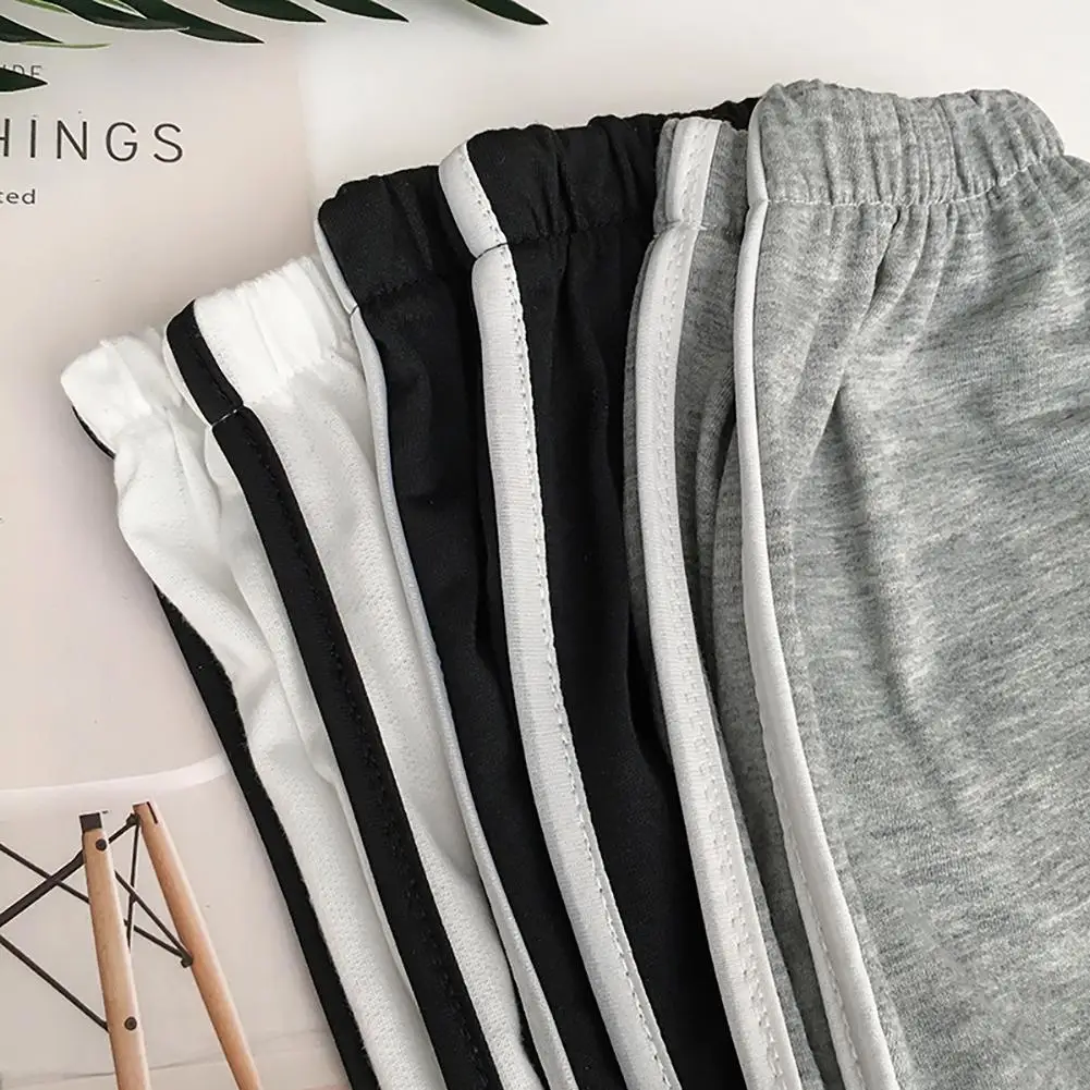 

2021 Simple Women Casual Shorts Patchwork Body Fitness Workout Summer Shorts Female Elastic Skinny Slim Beach Egde Short Hot