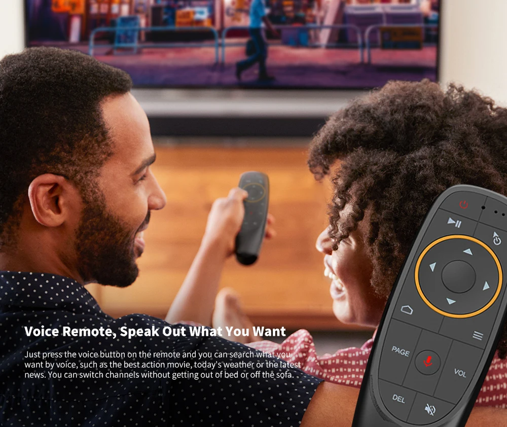 Magicsee N5 NOVA Android 9,0 BT4.0 4 Гб 64 Гб Rockchip 3318 Android 4K WiFi tv Box с 2,4G голосовым пультом дистанционного управления Поддержка Google Play