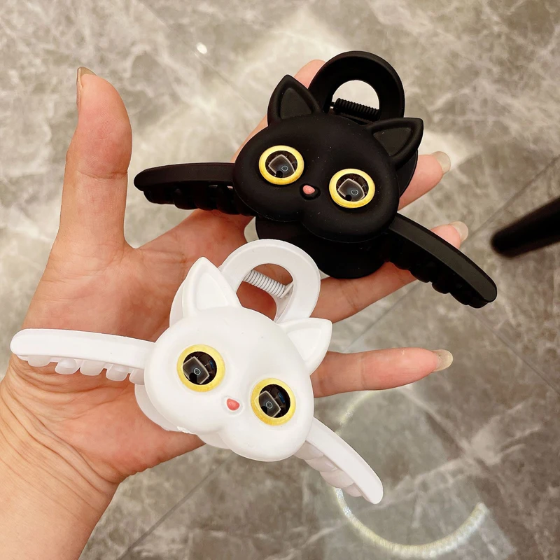 Новый милый элегантный зажим для кошачьего когтя женщин полая повязка на голову